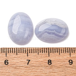 Natürliche blaue Spitze Achat Cabochon G-I363-01F