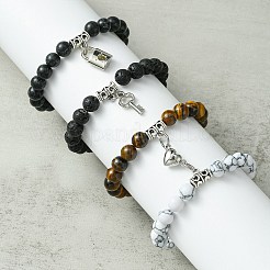 DIY-Set zur Herstellung von Pärchen-Armbändern DIY-YW0008-23