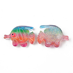 Rainbow Harzcabochons X-CRES-N024-43