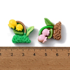 Undurchsichtige Decoden-Cabochons aus Harz CRES-P030-A