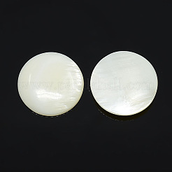 Halbrund / Kuppel Süßwasser Shell-Cabochon PBB236Y