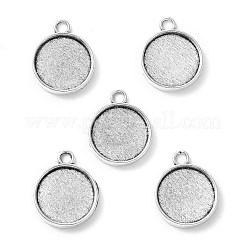 Tibetischen stil Anhänger Fassungen für Cabochons TIBE-A23176-AS-LF