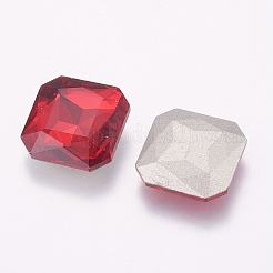 Wies zurück k9 Glas Strass Cabochons RGLA-F048-M
