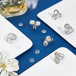 DIY-Set zur Herstellung offener Fingerringe DIY-UN0003-24