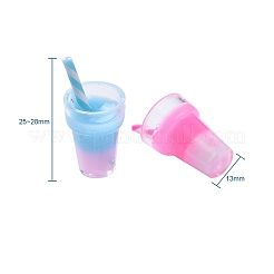 Nachahmung Saft Glas Anhänger CRES-CJ0001-12