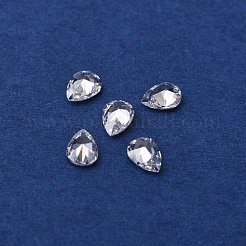Tropfenförmige Zirkonia-Cabochons ZIRC-TAC0004-02A