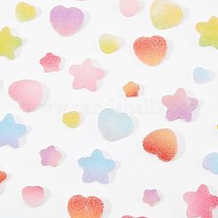 120 Stück PVC-Cabochons im 6-Stil KY-OC0001-09