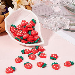 50 Stück undurchsichtige Harz-Decoden-Cabochons RESI-SC0005-70
