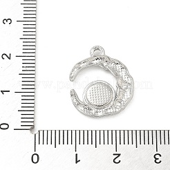 Cabochon-Fassungen für Anhänger aus Edelstahl 304 STAS-M082-02P