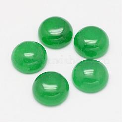 Natürliche Malaysia Jade cabochons G-F311-01-8mm