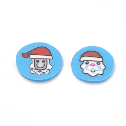 Handgemachter Ton-Cabochon X-CLAY-T011-07