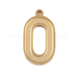Ionenbeschichtung (IP) 304 Edelstahl Rack Beschichtung Anhänger Cabochon-Einstellungen STAS-U019-44G
