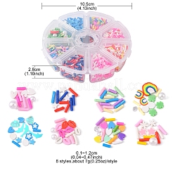 56g handgefertigte Fimo-Cabochons CLAY-FS0001-16