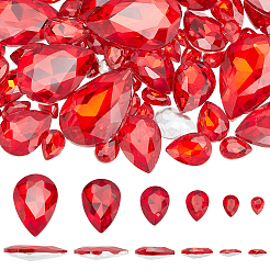 94 Stück Glas-Strass-Cabochons GLAA-FG0001-16B