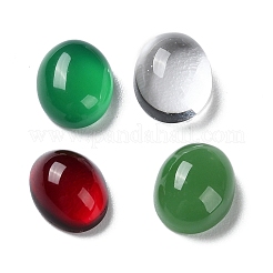 Transparente Glas Cabochons GLAA-B015-11
