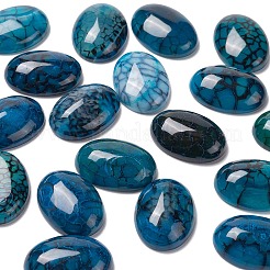 20 Stück natürliche Drachenadern-Cabochons G-TAG0001-05