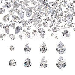 315 Stück tropfenförmige Zirkonia-Cabochons in 8 Stilen ZIRC-YS0001-02