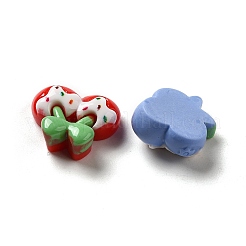 Undurchsichtige Decoden-Cabochons aus Harz RESI-D009-03