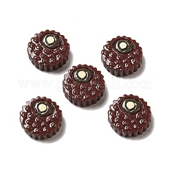 Undurchsichtige Harzkeks-Decoden-Cabochons RESI-A033-04A