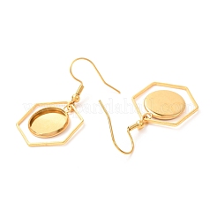 201 Ohrringhaken aus Edelstahl STAS-C030-16G