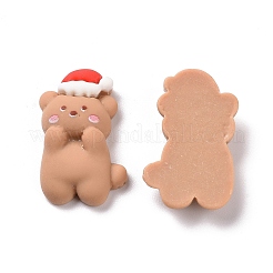 Undurchsichtige Harz-Cabochons des Weihnachtsthemas CRES-M013-04