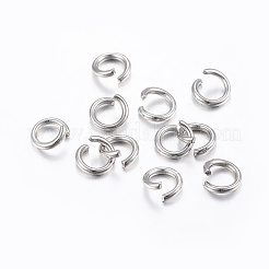 Anlaufgeschützte offene Biegeringe aus Edelstahl 304 STAS-H437-8x1.2mm