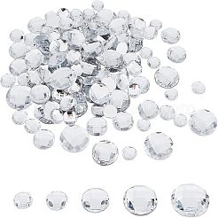 170 Stück Acryl-Strass-Cabochons in 5 Größen GACR-CA0001-01
