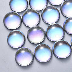 Transparente Glas Cabochons GLAA-S190-013A-D01