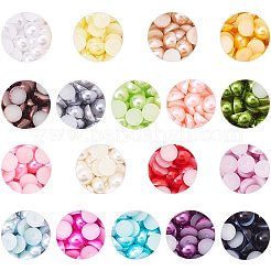 Abs Kunststoff Cabochons SACR-PH0005-8mm-01