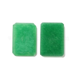 Gefärbte und erhitzte naturweiße Jade-Cabochons G-G864-04
