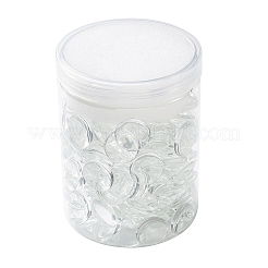 Transparente Glas Cabochons GGLA-CD0001-01