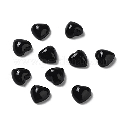 Cabochons aus natürlichem schwarzem Onyx G-K337-09A