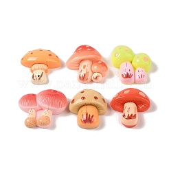 Undurchsichtige Decoden-Cabochons aus Harz RESI-S391-11