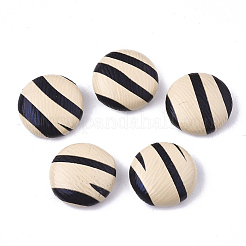 Cabochons aus Lederimitat WOVE-S118-14H
