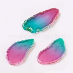 Natürliche Scheibe Achat Cabochons G-K190-02C