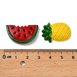 Frucht-Cabochon aus undurchsichtigem Harz CRES-I044-01