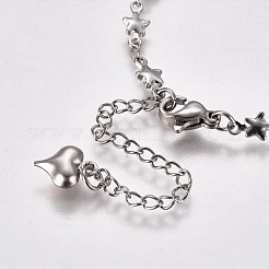 Herstellung von Armbändern aus Edelstahl 304 STAS-WH0014-25P