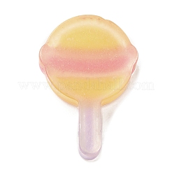 Decoden-Cabochons aus durchscheinendem Harzimitat für Lebensmittel RESI-H147-01K