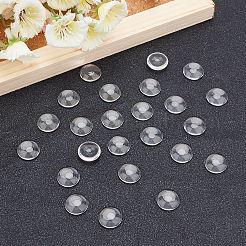 Transparente Glas Cabochons GGLA-AR0001-04A