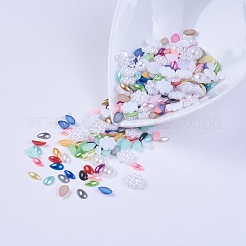 ABS Kunststoffimitation Perle Cabochons SACR-MSMC0002-05