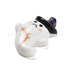 Halloween undurchsichtige Decoden-Cabochons aus Harz RESI-S393-01K