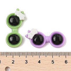 Undurchsichtige Cartoon-Harz-Cabochons CRES-R456-09A