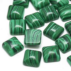 Synthetische Malachit-Cabochons G-T026-10x10-19