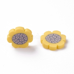 Handgemachter Ton-Cabochon CLAY-I010-04