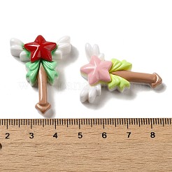 Undurchsichtige Decoden-Cabochons aus Harz RESI-C044-03