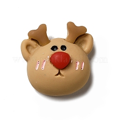 Undurchsichtige Harz-Cabochons des Weihnachtsthemas RESI-C023-01E