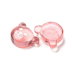 Durchscheinende Harz Tier Decoden Cabochons RESI-M040-03-2