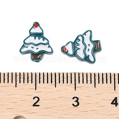 Leuchtende Harz-Cabochons mit Weihnachtsmotiv RESI-U003-02A