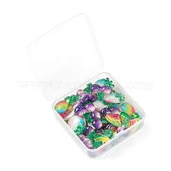 48 stücke 4 stil harzcabochons CRES-LS0001-08