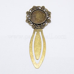 Tibetischer Stil Lesezeichen Fassungen für Cabochon TIBE-S154-AB-NR